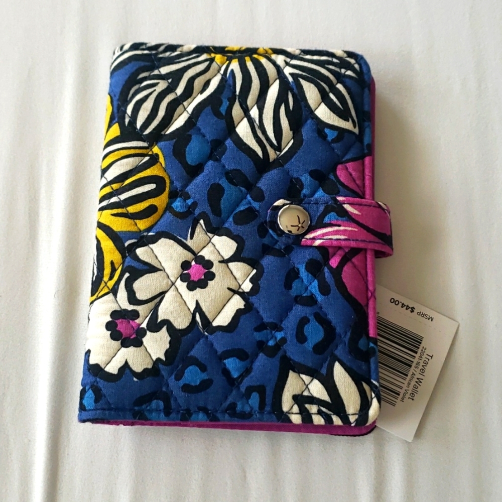 Vera Bradley Travel Wallet/Passport Holder